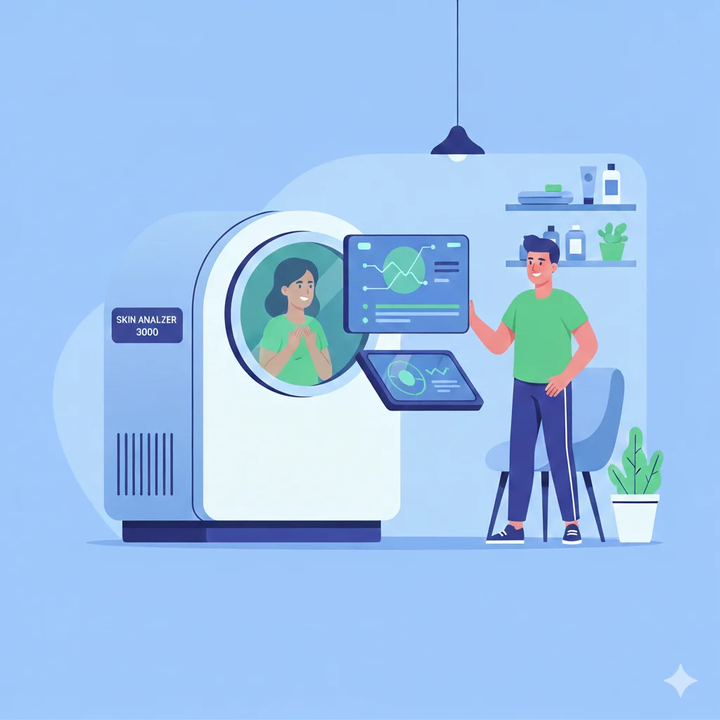 Analiza skóry 3D + AI